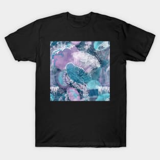 Closely Clustered Jellies Ocean Blue T-Shirt